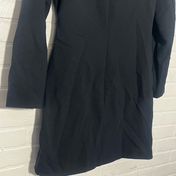Abercrombie & Fitch Womens Black Blazer Mini Dress Medium Tall Wrap Long Sleeve - Picture 10 of 14